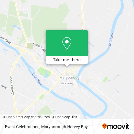 Mapa Event Celebrations