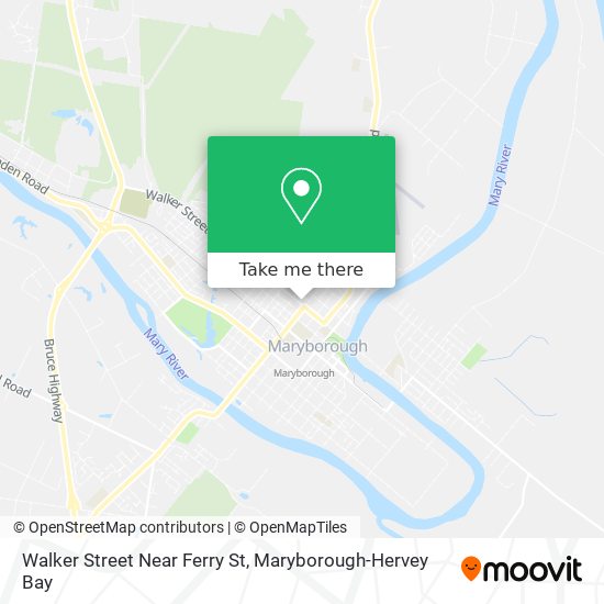 Walker Street Near Ferry St map