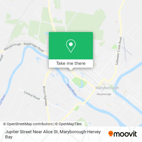Jupiter Street Near Alice St map