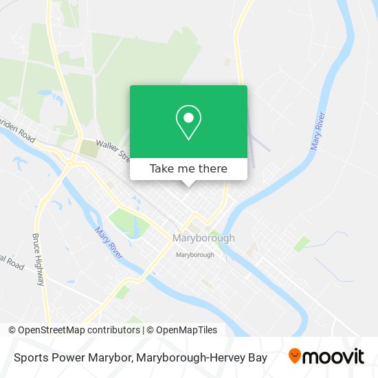 Sports Power Marybor map