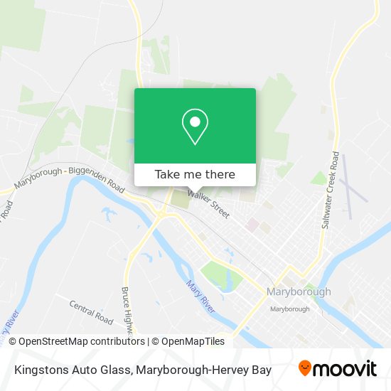 Mapa Kingstons Auto Glass