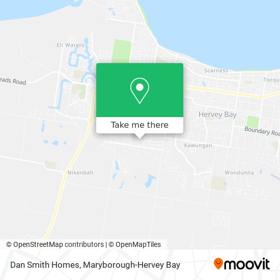 Dan Smith Homes map