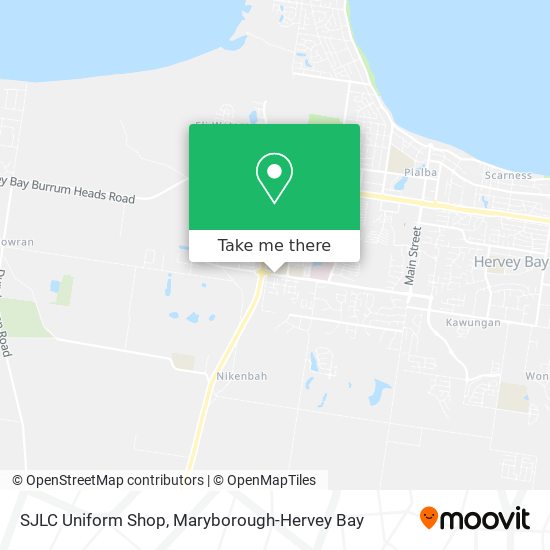 SJLC Uniform Shop map
