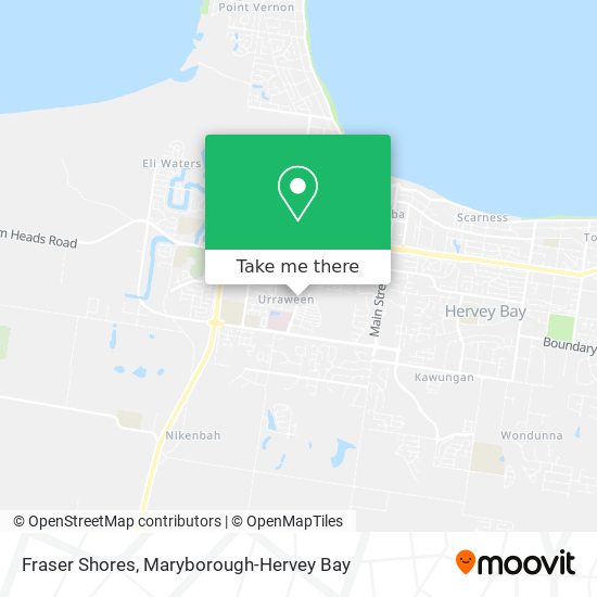 Fraser Shores map