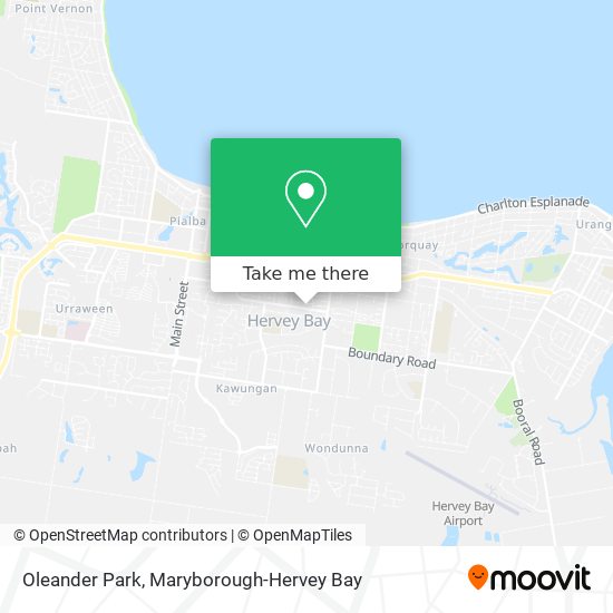 Oleander Park map