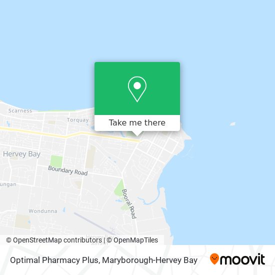 Optimal Pharmacy Plus map