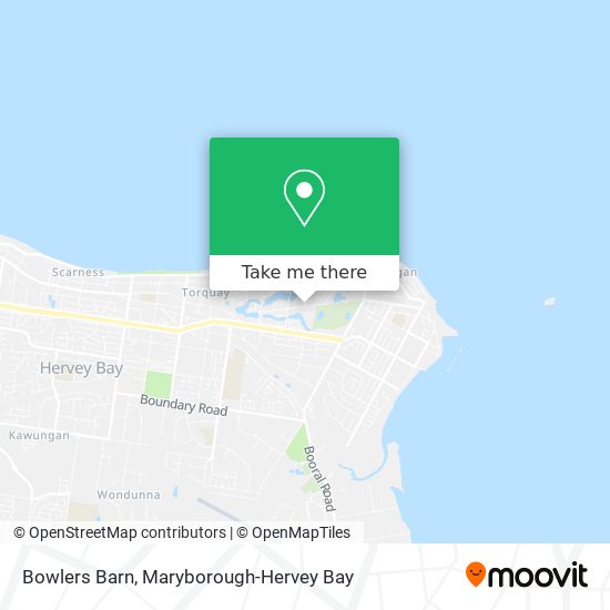 Bowlers Barn map