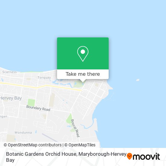 Botanic Gardens Orchid House map