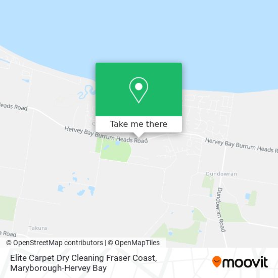 Elite Carpet Dry Cleaning Fraser Coast map