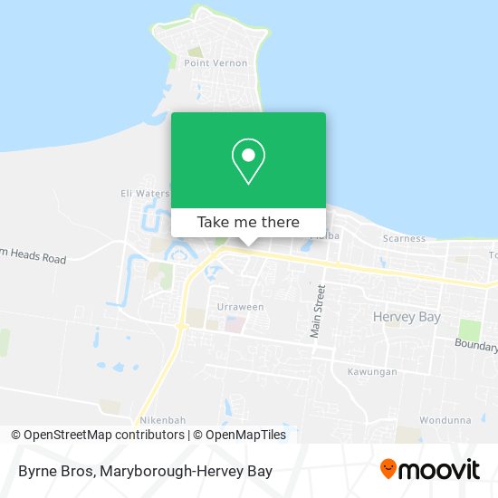 Byrne Bros map