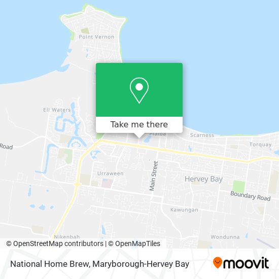National Home Brew map