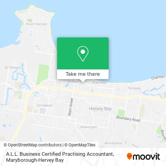 A.L.L. Business Certified Practising Accountant map