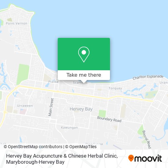 Hervey Bay Acupuncture & Chinese Herbal Clinic map