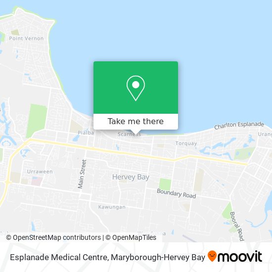 Esplanade Medical Centre map