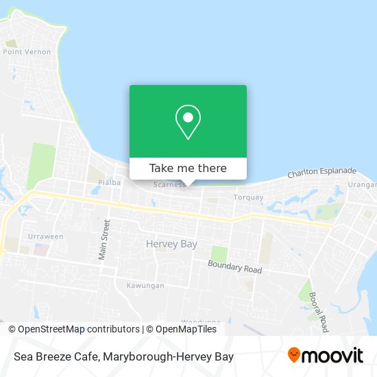 Sea Breeze Cafe map