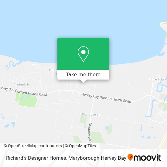 Richard's Designer Homes map