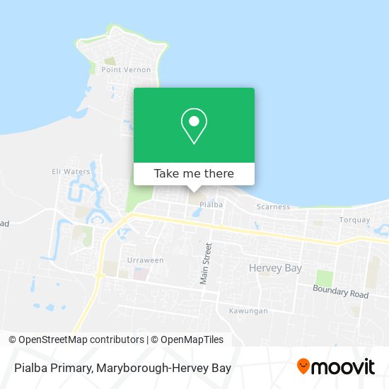 Pialba Primary map