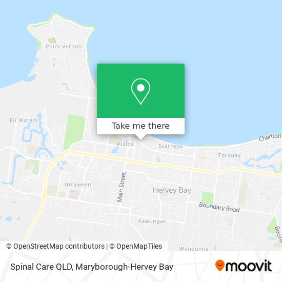 Mapa Spinal Care QLD