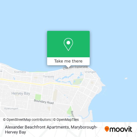 Alexander Beachfront Apartments map