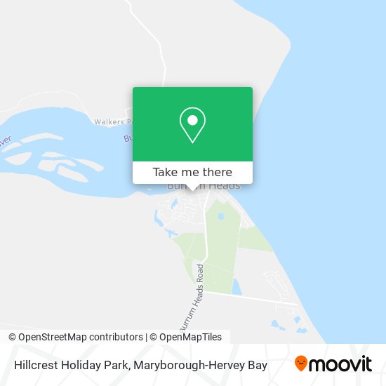 Hillcrest Holiday Park map