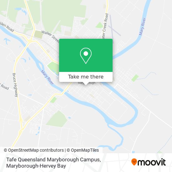 Tafe Queensland Maryborough Campus map