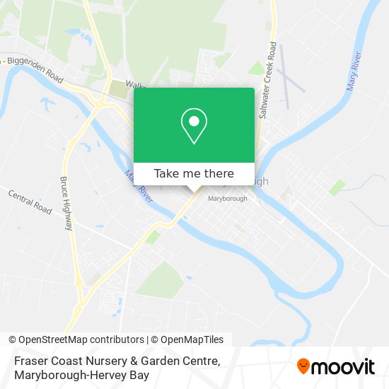 Mapa Fraser Coast Nursery & Garden Centre