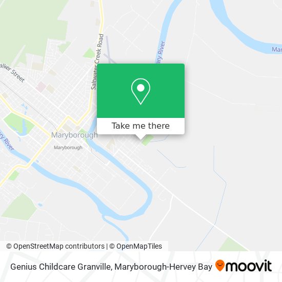Genius Childcare Granville map