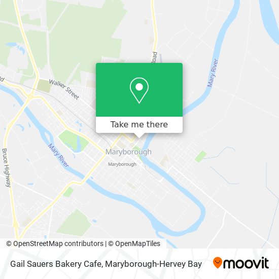 Gail Sauers Bakery Cafe map