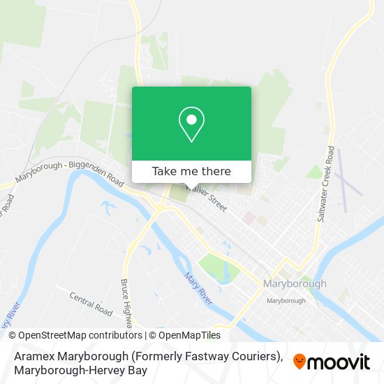 Aramex Maryborough (Formerly Fastway Couriers) map