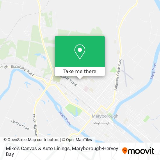 Mike's Canvas & Auto Linings map
