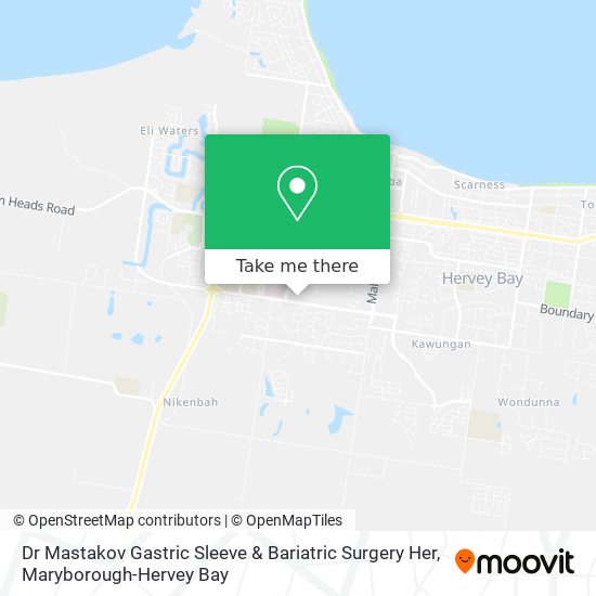 Dr Mastakov Gastric Sleeve & Bariatric Surgery Her map