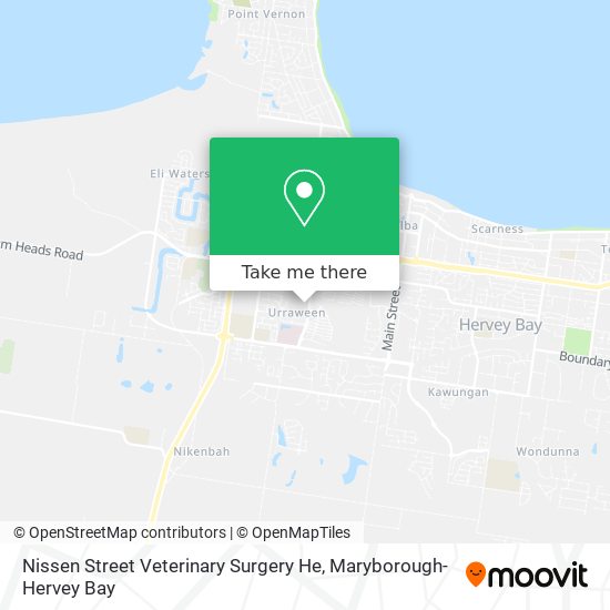 Nissen Street Veterinary Surgery He map