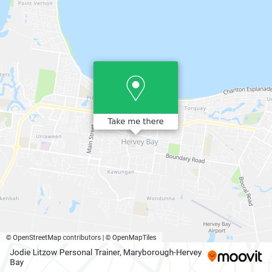 Jodie Litzow Personal Trainer map