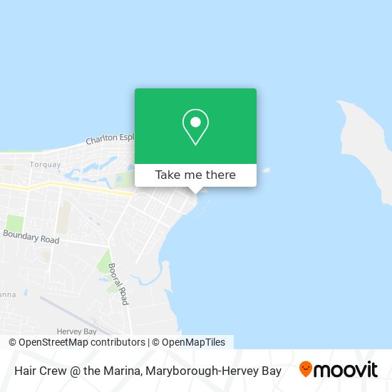 Hair Crew @ the Marina map