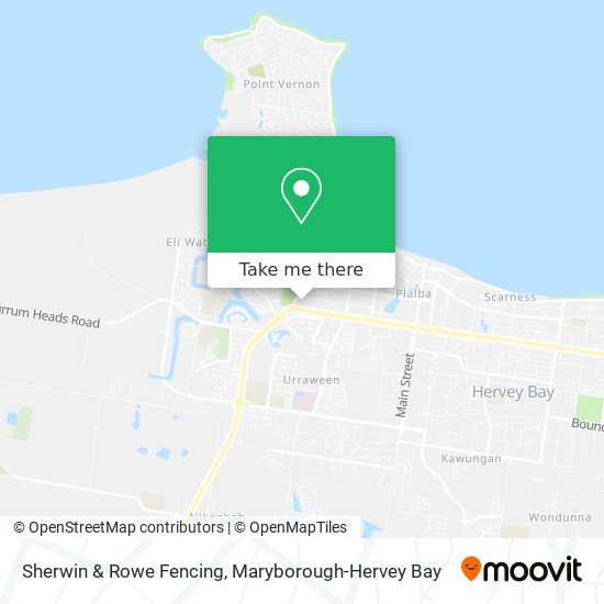 Sherwin & Rowe Fencing map