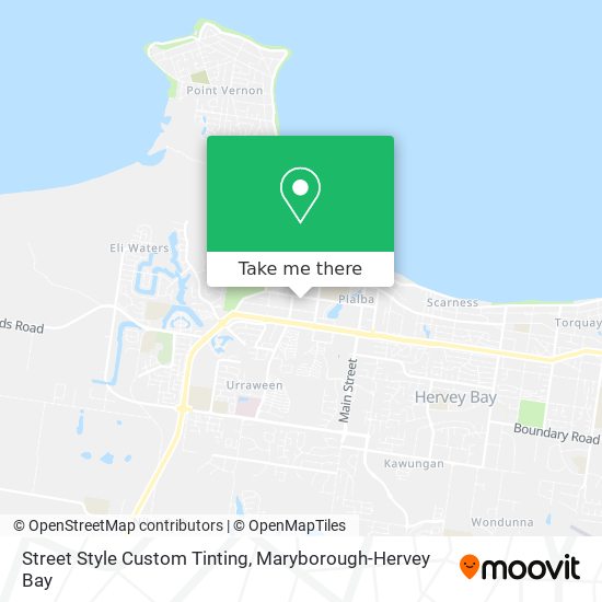 Street Style Custom Tinting map