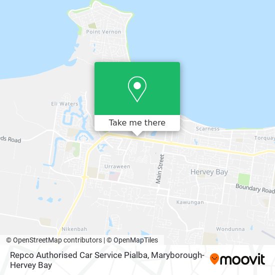 Repco Authorised Car Service Pialba map