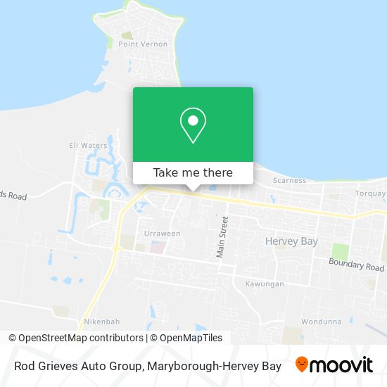 Rod Grieves Auto Group map