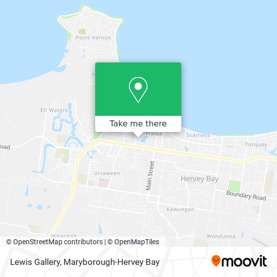 Lewis Gallery map
