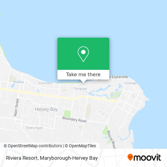 Riviera Resort map