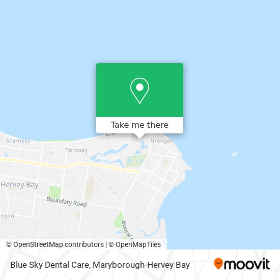 Blue Sky Dental Care map