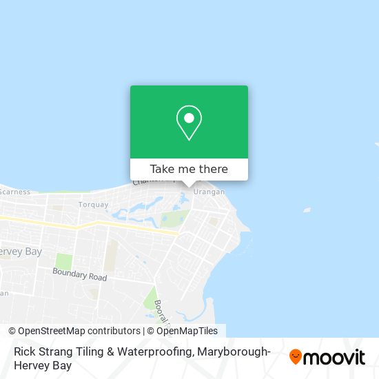 Rick Strang Tiling & Waterproofing map