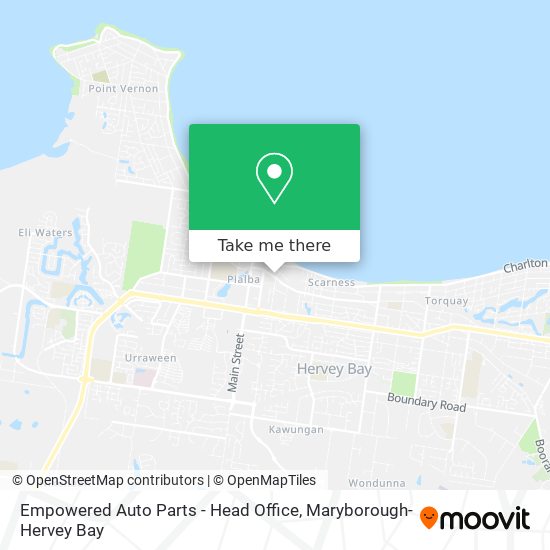 Mapa Empowered Auto Parts - Head Office