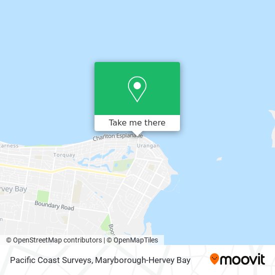 Pacific Coast Surveys map