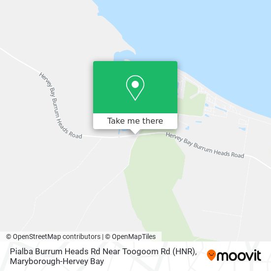 Pialba Burrum Heads Rd Near Toogoom Rd (HNR) map