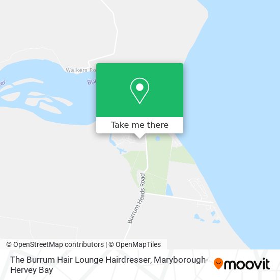 The Burrum Hair Lounge Hairdresser map