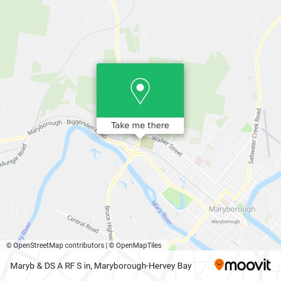Maryb & DS A RF S in map
