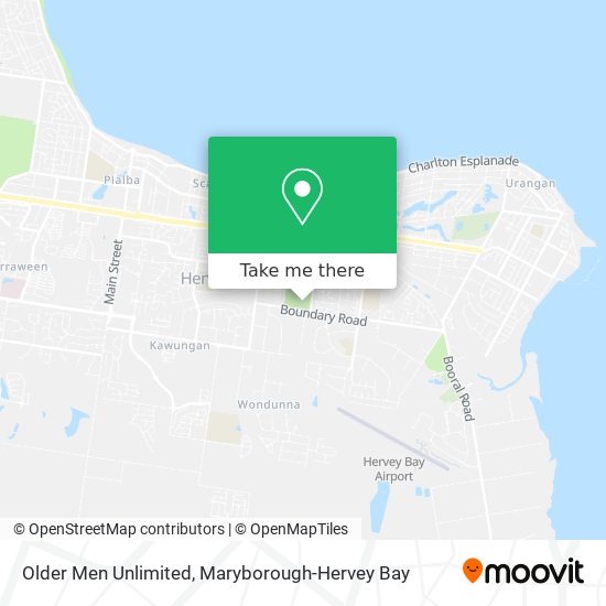 Older Men Unlimited map
