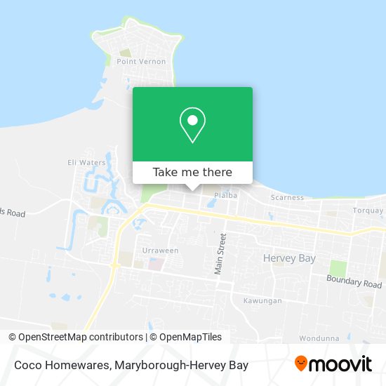 Coco Homewares map