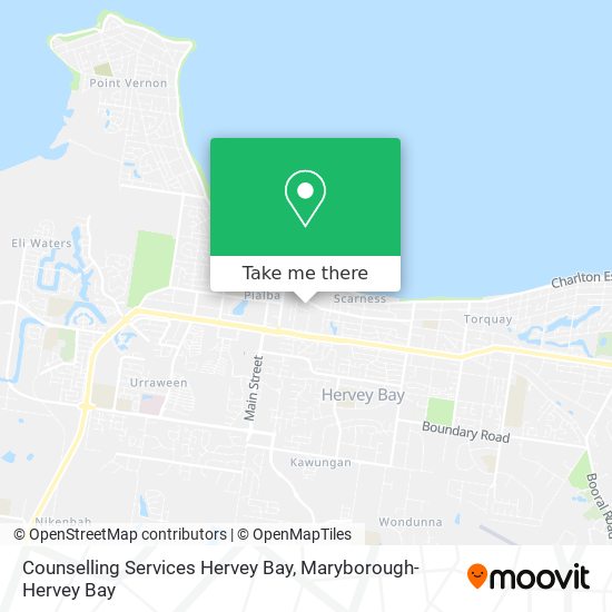 Mapa Counselling Services Hervey Bay